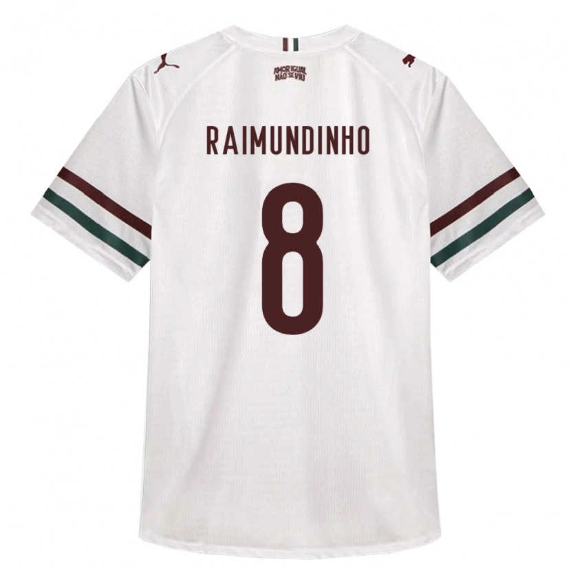 Danxen Damen Raimundinho #8 Weiß Grün Burgund Auswärtstrikot Trikot 2026/27 T-Shirt