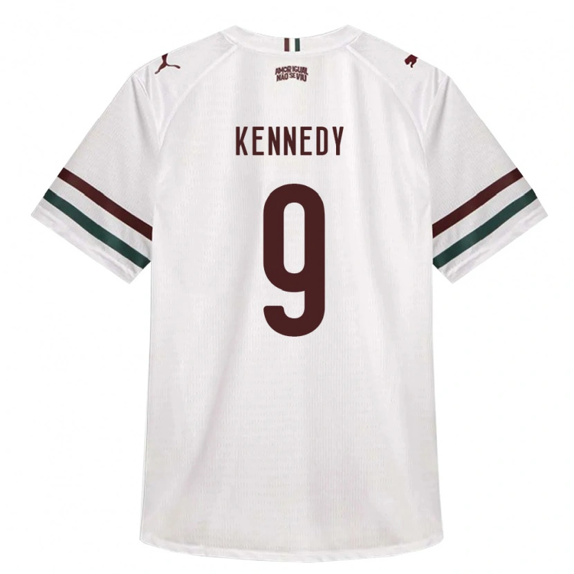 Danxen Damen John Kennedy #9 Weiß Grün Burgund Auswärtstrikot Trikot 2026/27 T-Shirt