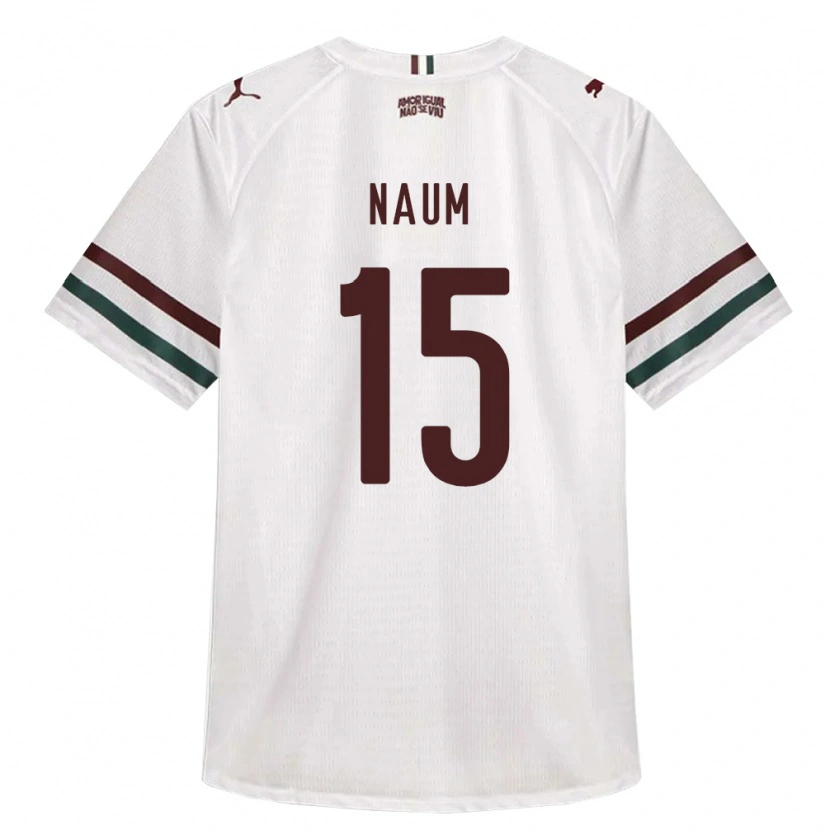 Danxen Damen Jonas Naum #15 Weiß Grün Burgund Auswärtstrikot Trikot 2026/27 T-Shirt