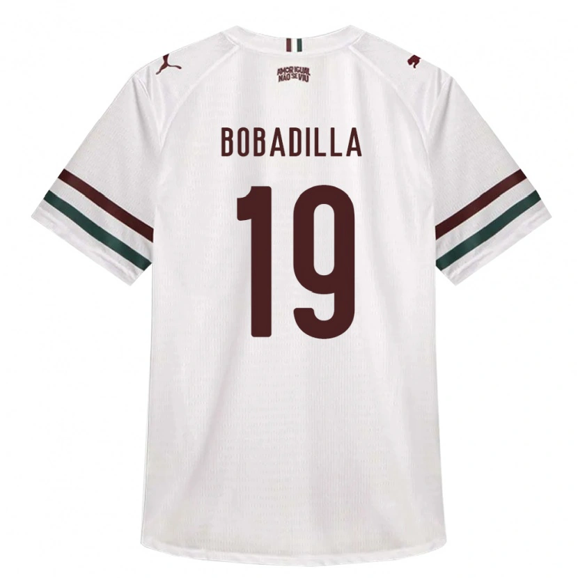 Danxen Damen Raul Bobadilla #19 Weiß Grün Burgund Auswärtstrikot Trikot 2026/27 T-Shirt