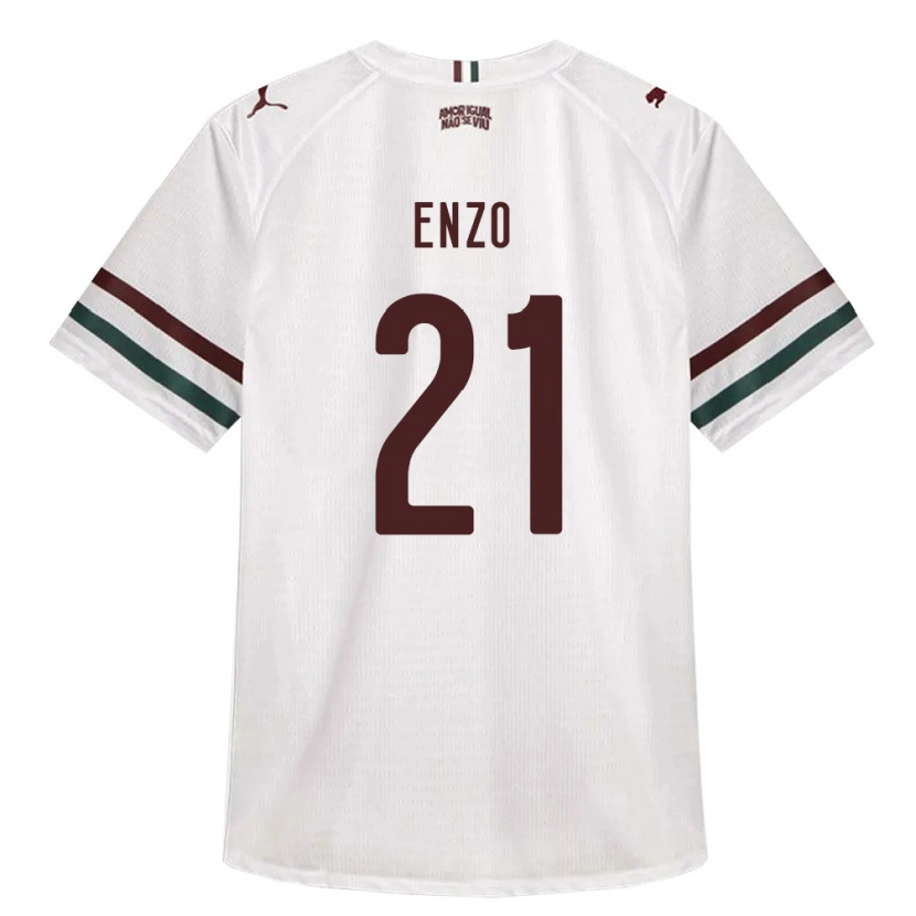Danxen Damen Enzo Munerato Sene #21 Weiß Grün Burgund Auswärtstrikot Trikot 2026/27 T-Shirt