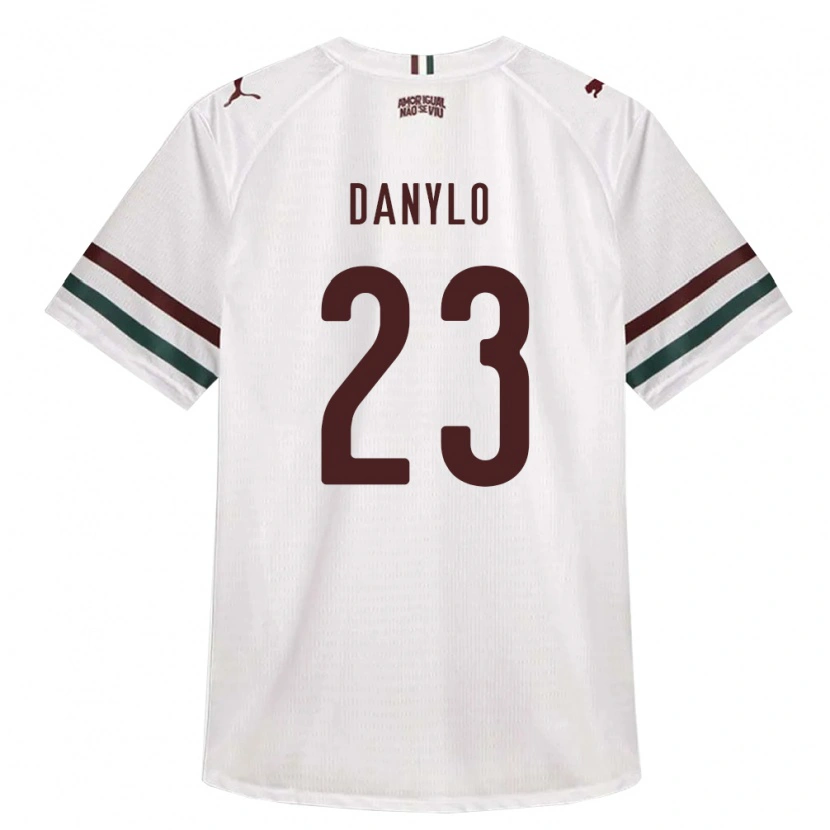 Danxen Damen Danylo Do Amaral Barroso #23 Weiß Grün Burgund Auswärtstrikot Trikot 2026/27 T-Shirt
