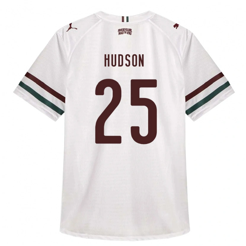 Danxen Damen Hudson #25 Weiß Grün Burgund Auswärtstrikot Trikot 2026/27 T-Shirt