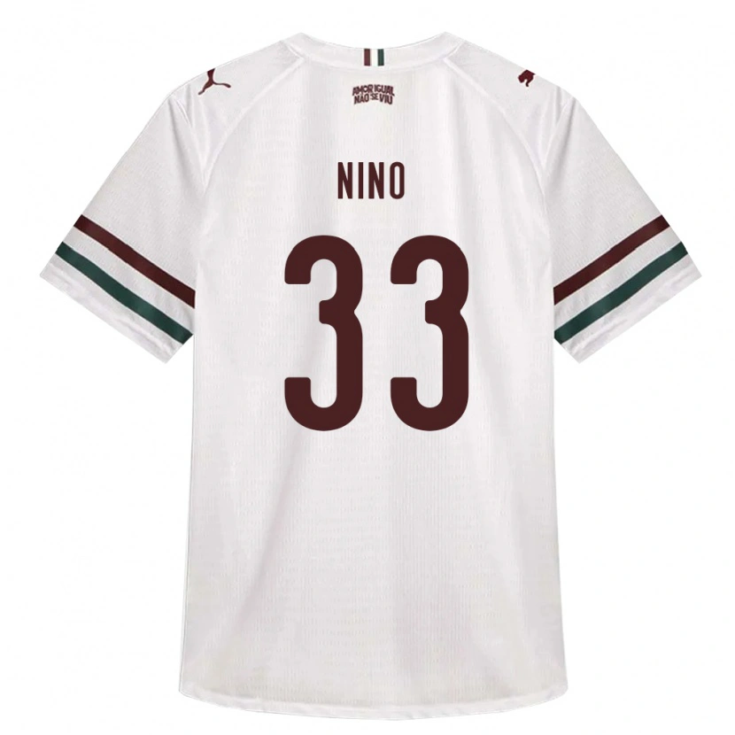 Danxen Damen Nino #33 Weiß Grün Burgund Auswärtstrikot Trikot 2026/27 T-Shirt