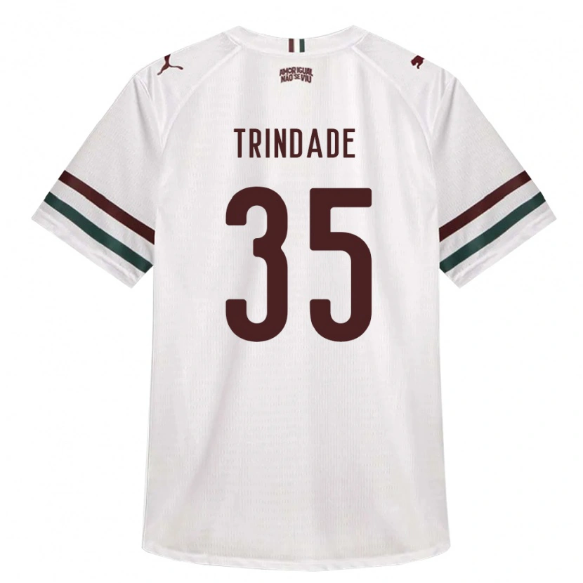 Danxen Damen Andre Trindade #35 Weiß Grün Burgund Auswärtstrikot Trikot 2026/27 T-Shirt