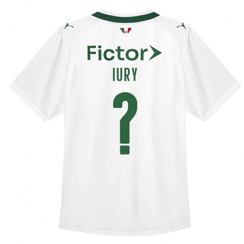 Danxen Damen Iury Salles Araujo Dos Santos #0 Grün Weiß Auswärtstrikot Trikot 2026/27 T-Shirt