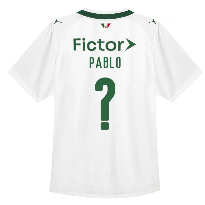 Danxen Damen Ruan Pablo #0 Grün Weiß Auswärtstrikot Trikot 2026/27 T-Shirt