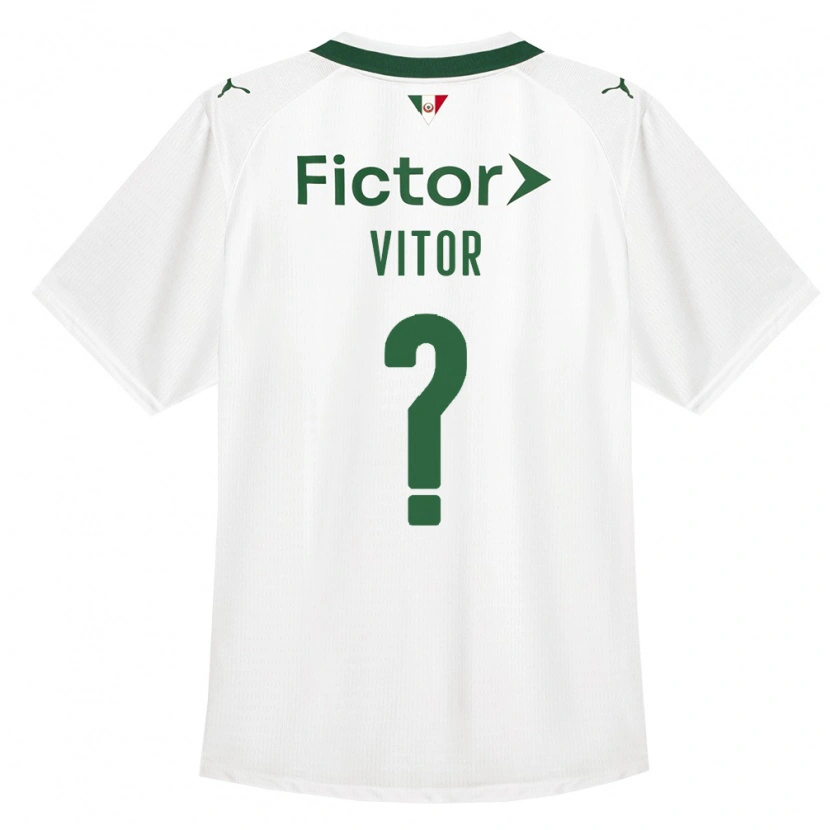Danxen Damen Erick Vitor #0 Grün Weiß Auswärtstrikot Trikot 2026/27 T-Shirt