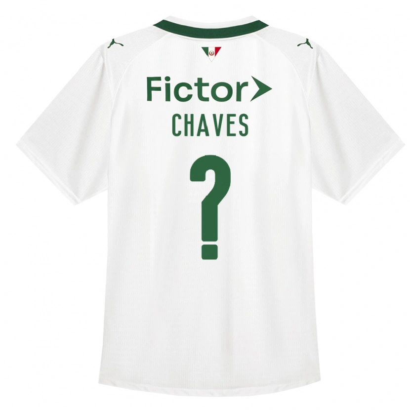 Danxen Damen João Chaves #0 Grün Weiß Auswärtstrikot Trikot 2026/27 T-Shirt