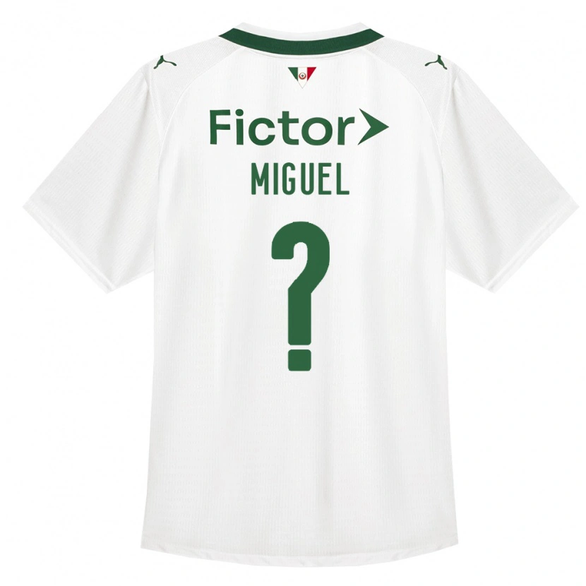 Danxen Damen Carlos Miguel #0 Grün Weiß Auswärtstrikot Trikot 2026/27 T-Shirt