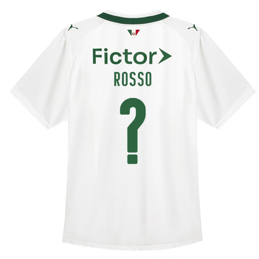 Danxen Damen Romer Rosso #0 Grün Weiß Auswärtstrikot Trikot 2026/27 T-Shirt
