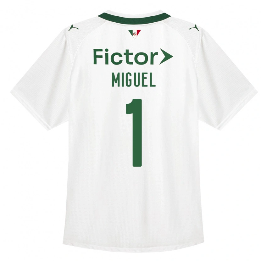 Danxen Damen Carlos Miguel #1 Grün Weiß Auswärtstrikot Trikot 2026/27 T-Shirt
