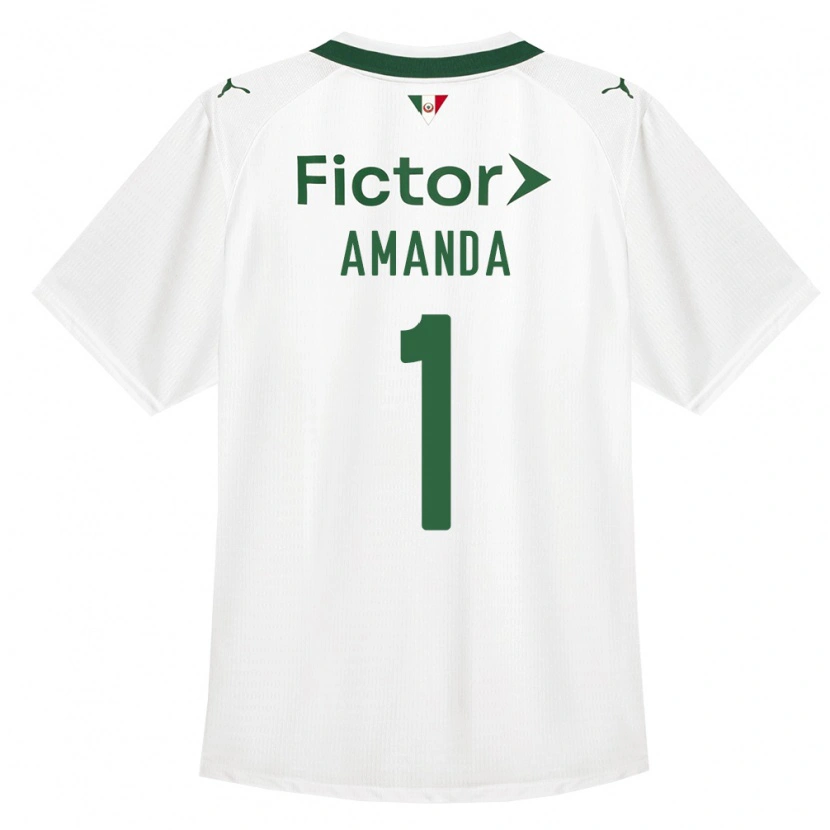 Danxen Damen Amanda #1 Grün Weiß Auswärtstrikot Trikot 2026/27 T-Shirt