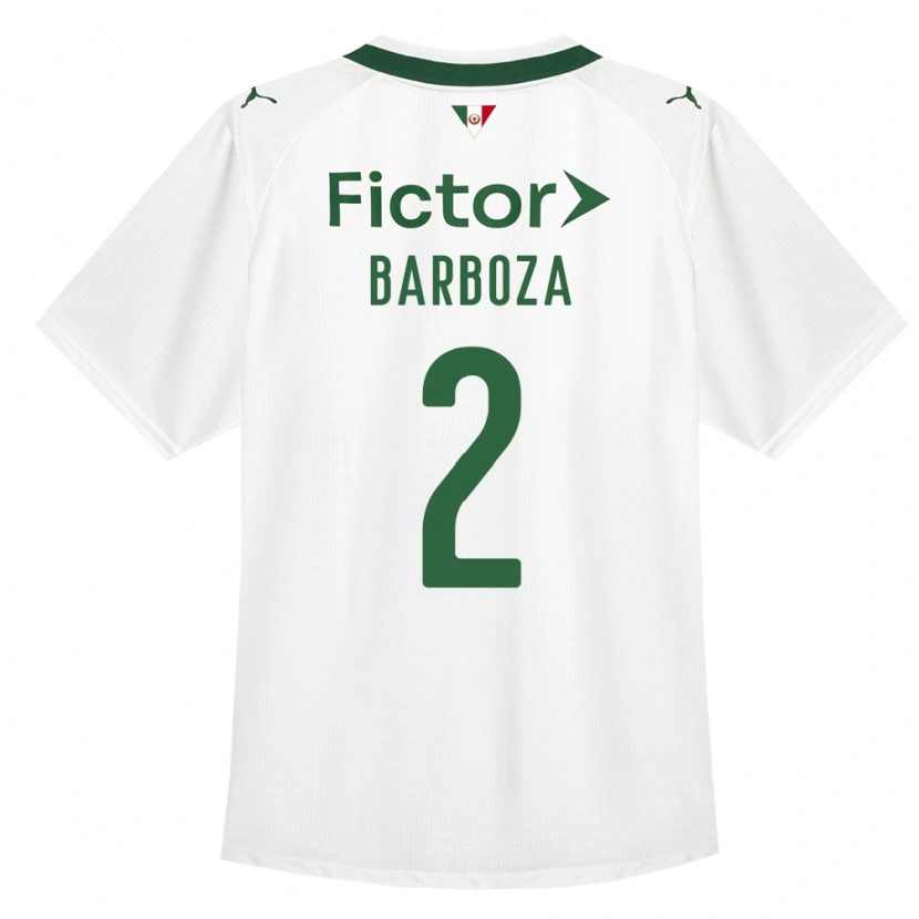 Danxen Damen Alexander Barboza #2 Grün Weiß Auswärtstrikot Trikot 2026/27 T-Shirt