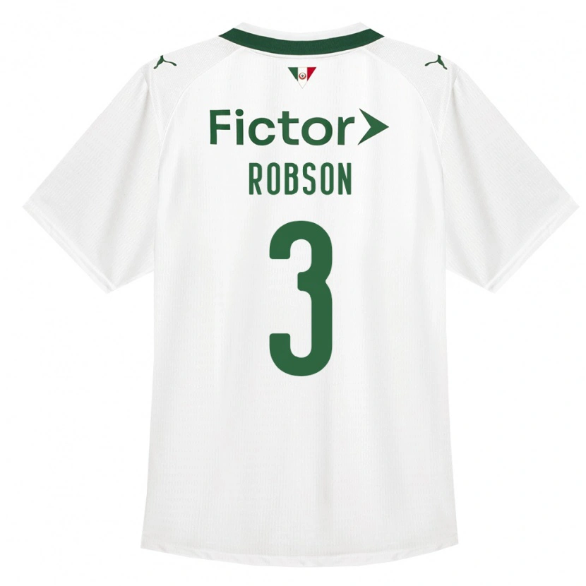 Danxen Damen Robson Fernandes Dos Santos #3 Grün Weiß Auswärtstrikot Trikot 2026/27 T-Shirt