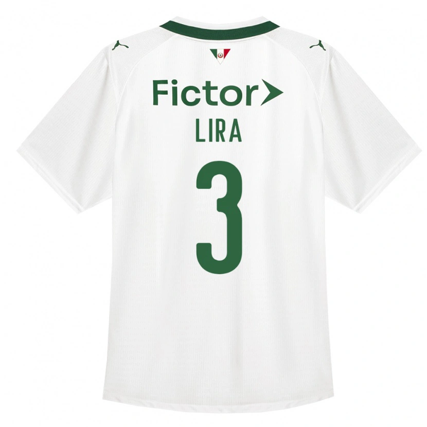 Danxen Damen Guilherme Lira #3 Grün Weiß Auswärtstrikot Trikot 2026/27 T-Shirt