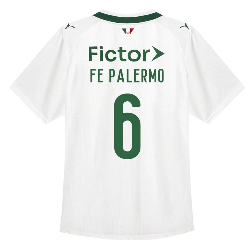 Danxen Damen Fe Palermo #6 Grün Weiß Auswärtstrikot Trikot 2026/27 T-Shirt