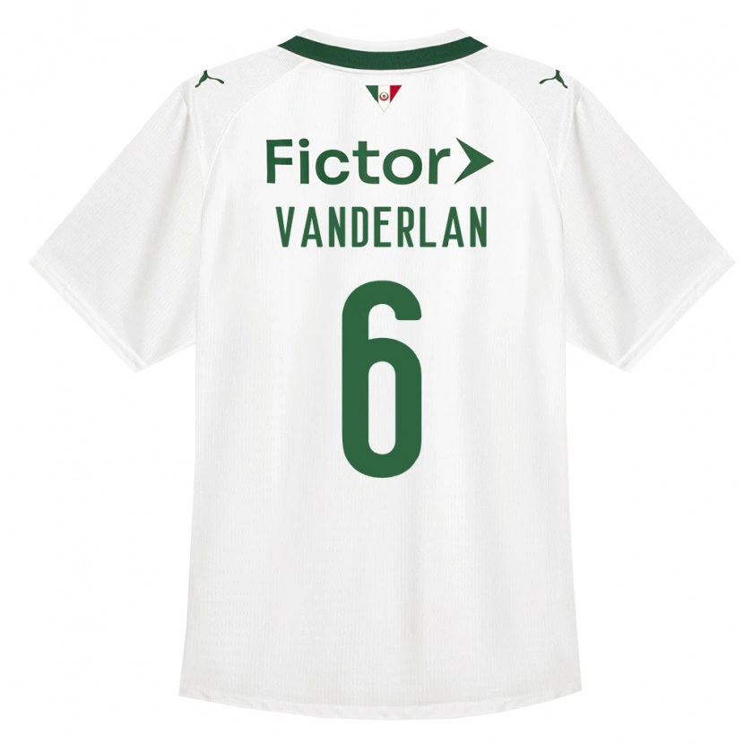 Danxen Damen Vanderlan #6 Grün Weiß Auswärtstrikot Trikot 2026/27 T-Shirt