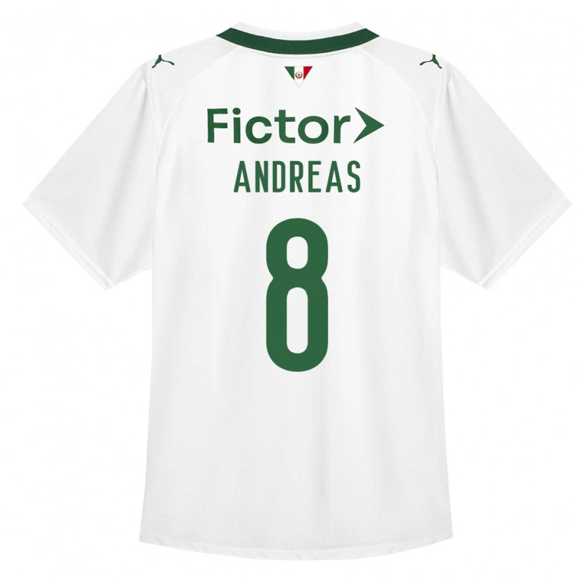 Danxen Damen Andreas Pereira #8 Grün Weiß Auswärtstrikot Trikot 2026/27 T-Shirt