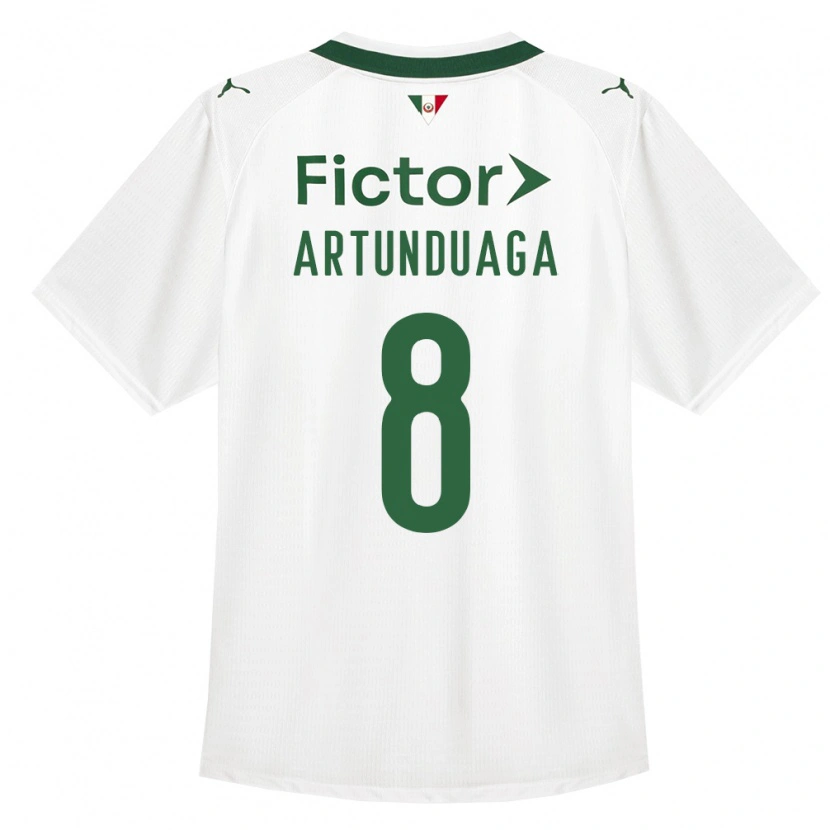 Danxen Damen Grover Artunduaga #8 Grün Weiß Auswärtstrikot Trikot 2026/27 T-Shirt