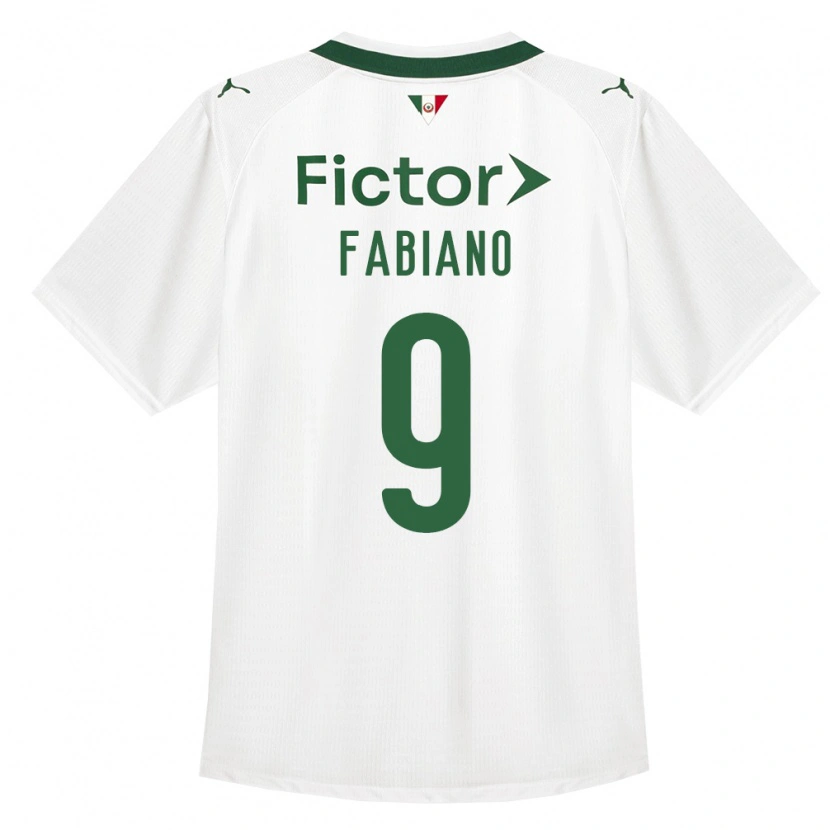 Danxen Damen Fabiano Rodrigues Pereira #9 Grün Weiß Auswärtstrikot Trikot 2026/27 T-Shirt