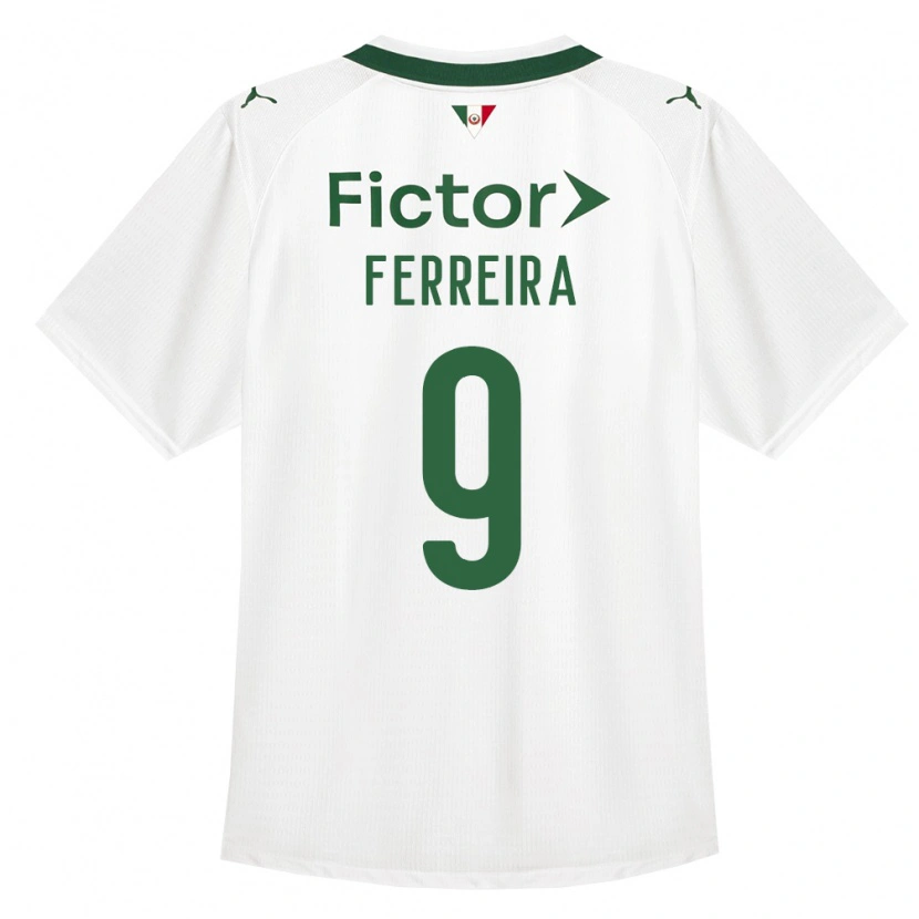 Danxen Damen Juan Gabriel #9 Grün Weiß Auswärtstrikot Trikot 2026/27 T-Shirt