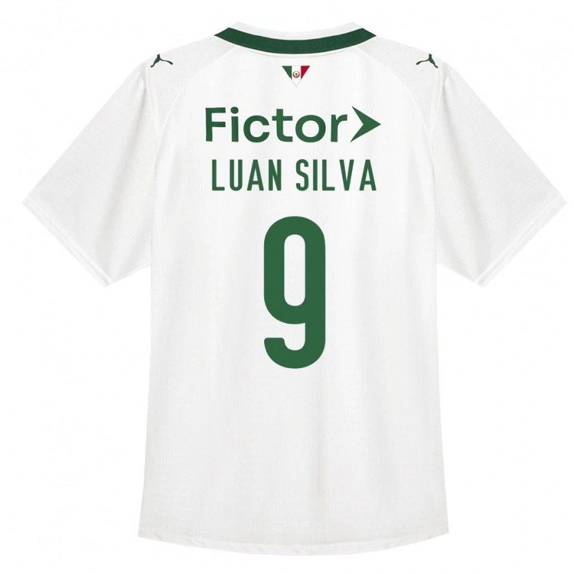Danxen Damen Luan Silva #9 Grün Weiß Auswärtstrikot Trikot 2026/27 T-Shirt