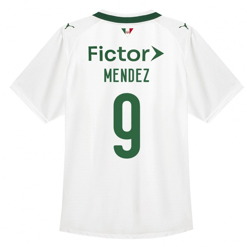 Danxen Damen Cesar Mendez #9 Grün Weiß Auswärtstrikot Trikot 2026/27 T-Shirt