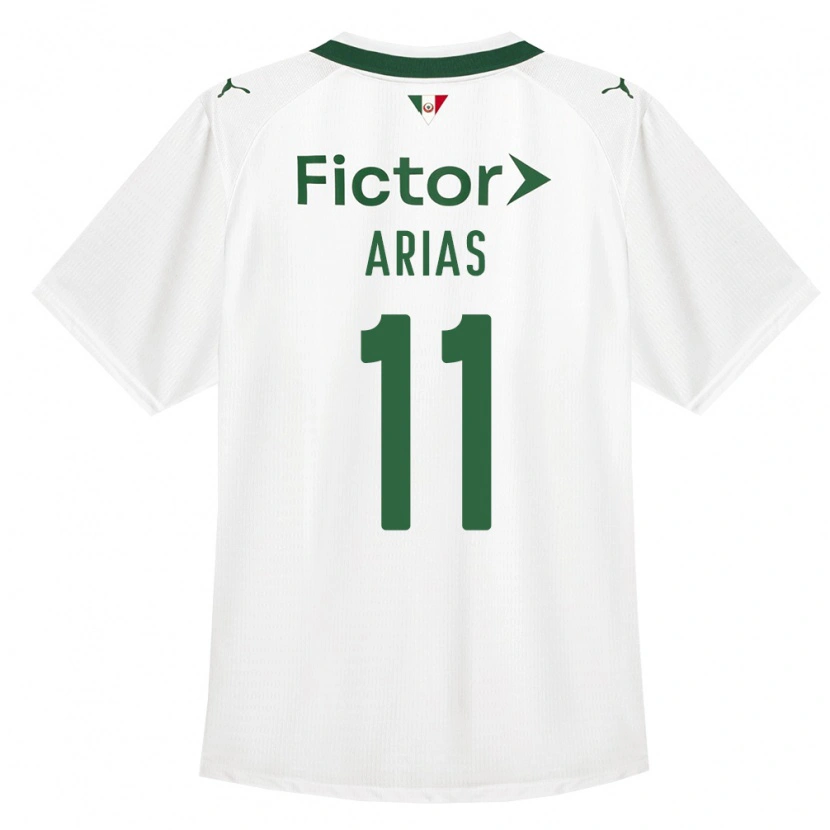 Danxen Damen Jhon Arias #11 Grün Weiß Auswärtstrikot Trikot 2026/27 T-Shirt