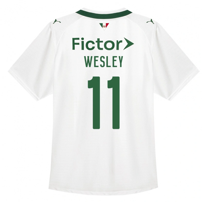 Danxen Damen Wesley #11 Grün Weiß Auswärtstrikot Trikot 2026/27 T-Shirt