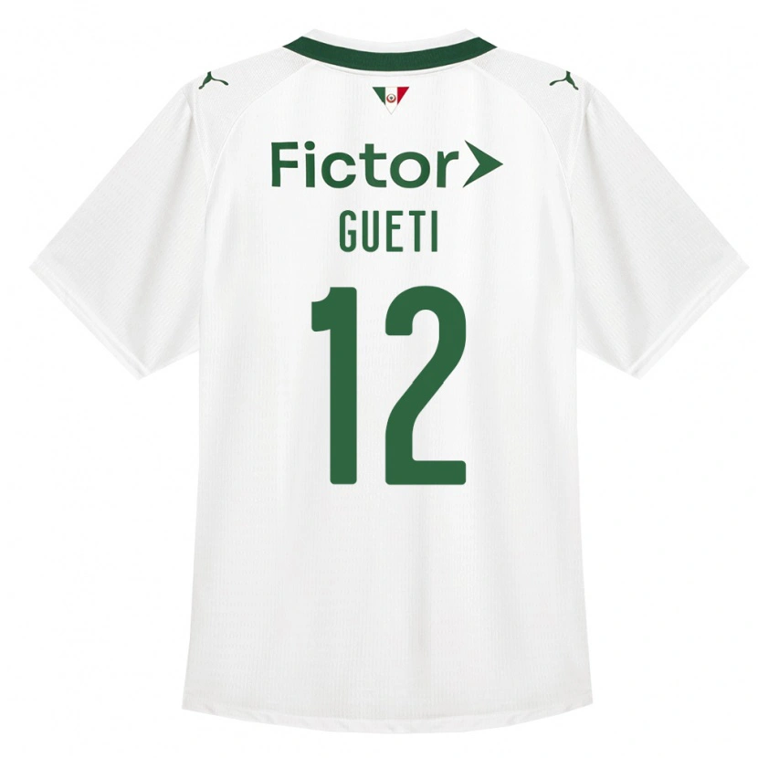 Danxen Damen Rodrigo Gueti #12 Grün Weiß Auswärtstrikot Trikot 2026/27 T-Shirt