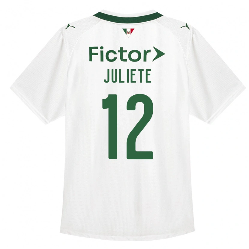 Danxen Damen Juliete #12 Grün Weiß Auswärtstrikot Trikot 2026/27 T-Shirt