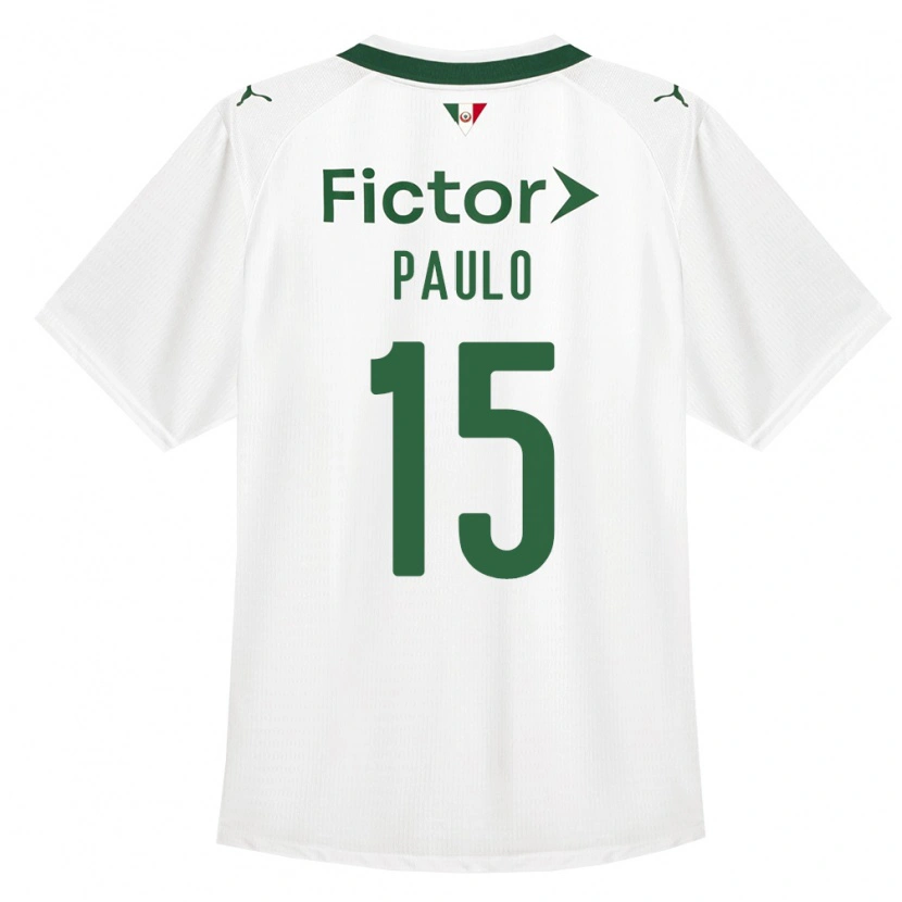 Danxen Damen João Paulo #15 Grün Weiß Auswärtstrikot Trikot 2026/27 T-Shirt