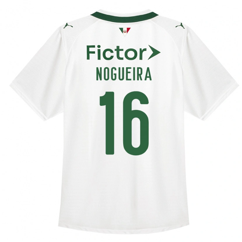 Danxen Damen Guilherme Nogueira #16 Grün Weiß Auswärtstrikot Trikot 2026/27 T-Shirt