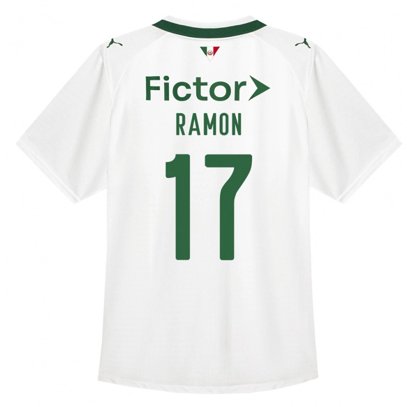 Danxen Damen Ramon Riquelme #17 Grün Weiß Auswärtstrikot Trikot 2026/27 T-Shirt