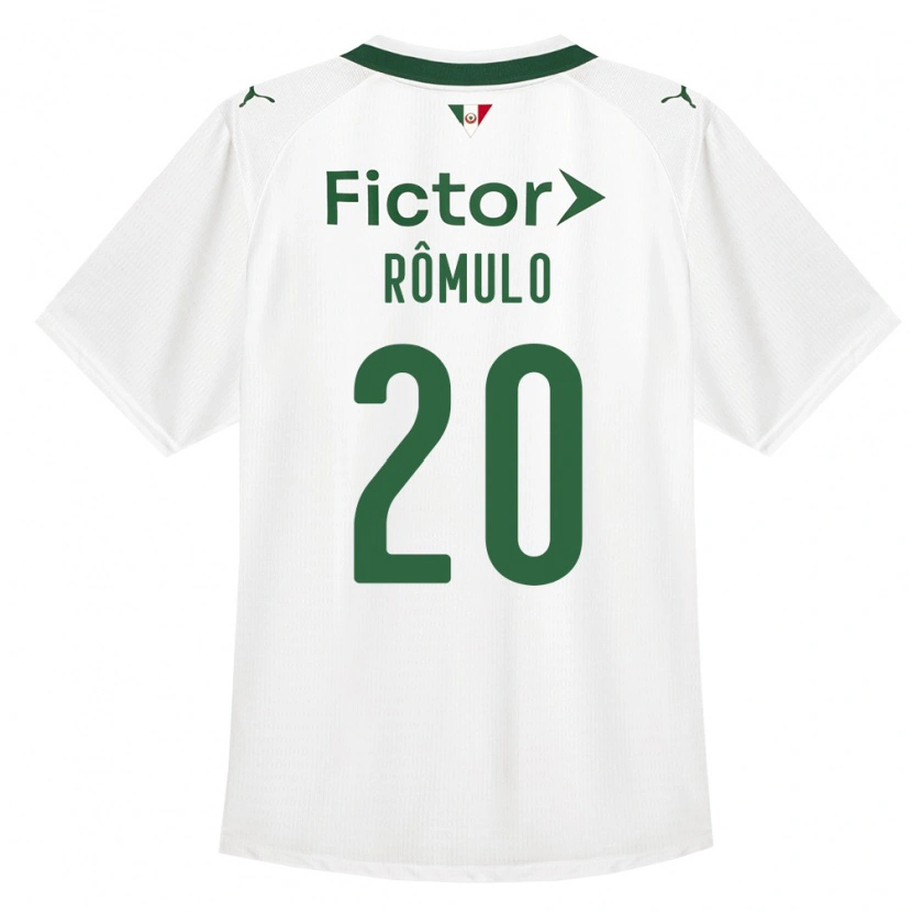 Danxen Damen Rômulo #20 Grün Weiß Auswärtstrikot Trikot 2026/27 T-Shirt