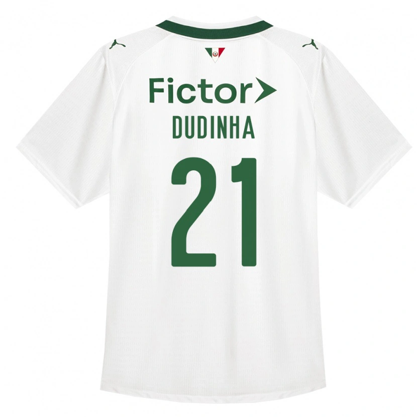 Danxen Damen Dudinha #21 Grün Weiß Auswärtstrikot Trikot 2026/27 T-Shirt