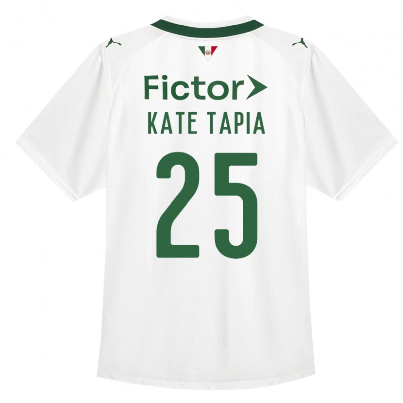 Danxen Damen Kate Tapia #25 Grün Weiß Auswärtstrikot Trikot 2026/27 T-Shirt