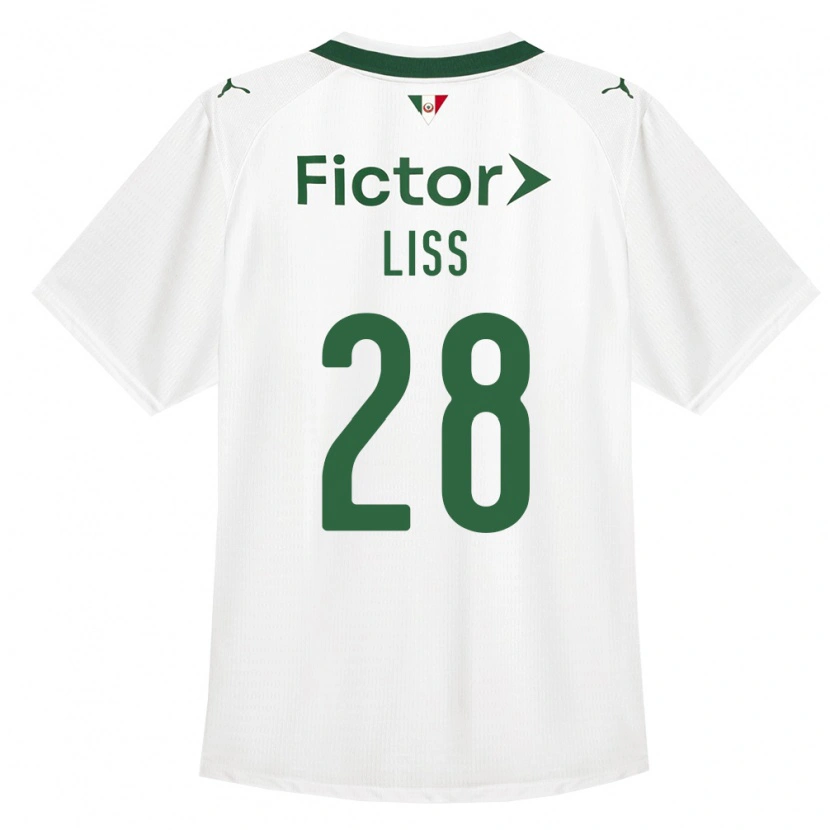 Danxen Damen Victória Liss #28 Grün Weiß Auswärtstrikot Trikot 2026/27 T-Shirt