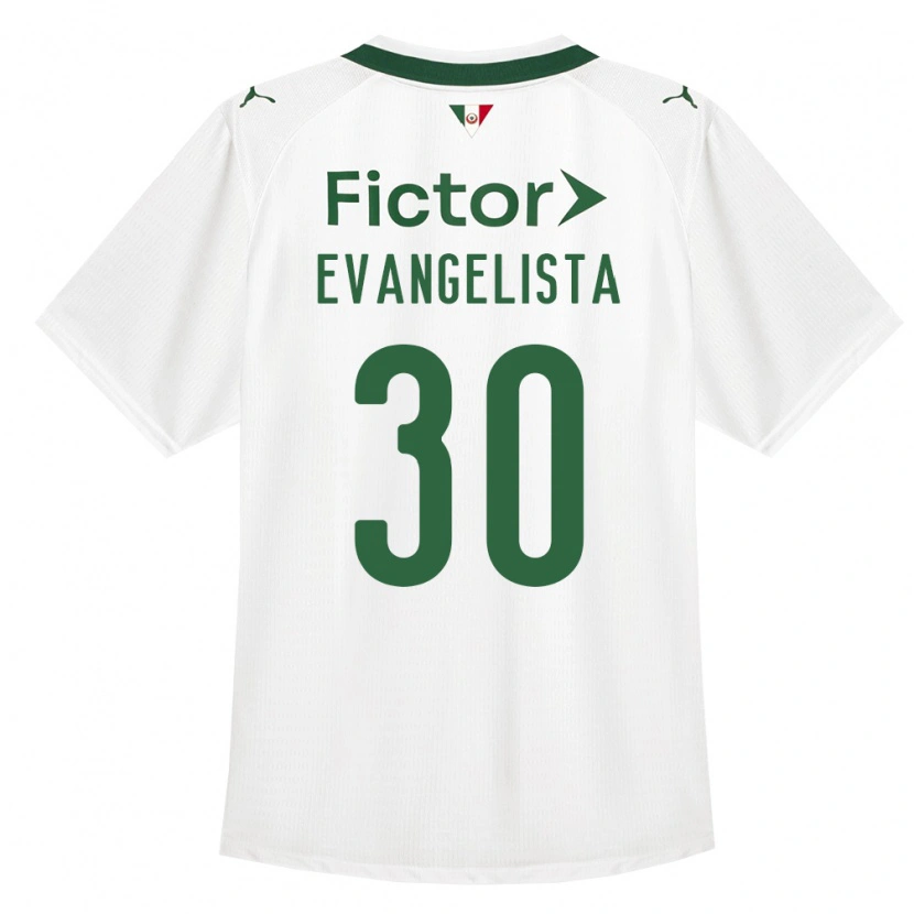 Danxen Damen Lucas Evangelista #30 Grün Weiß Auswärtstrikot Trikot 2026/27 T-Shirt