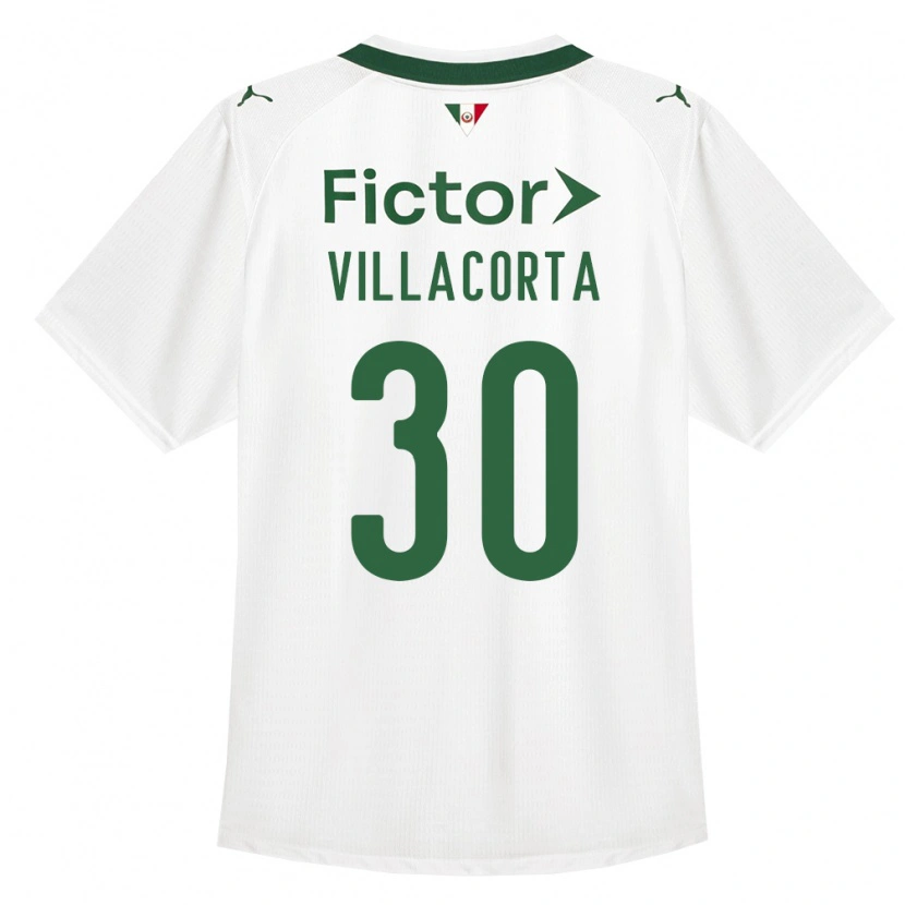 Danxen Damen Rodrigo Villacorta #30 Grün Weiß Auswärtstrikot Trikot 2026/27 T-Shirt