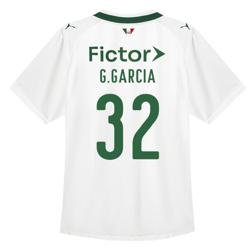 Danxen Damen Gustavo Garcia #32 Grün Weiß Auswärtstrikot Trikot 2026/27 T-Shirt