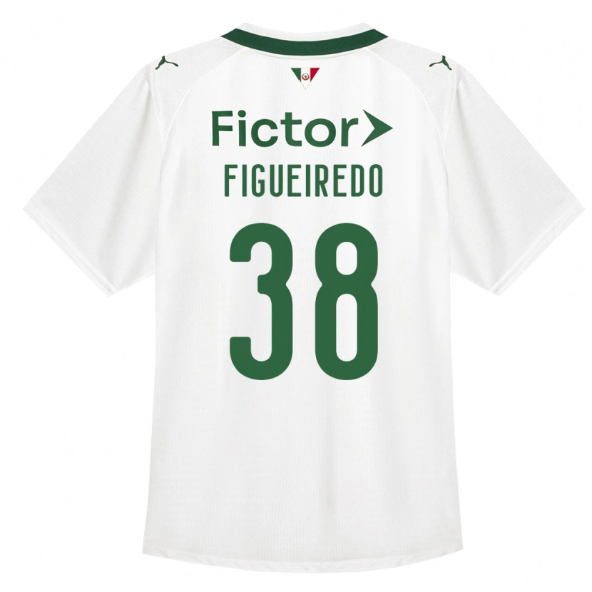 Danxen Damen Figueiredo #38 Grün Weiß Auswärtstrikot Trikot 2026/27 T-Shirt