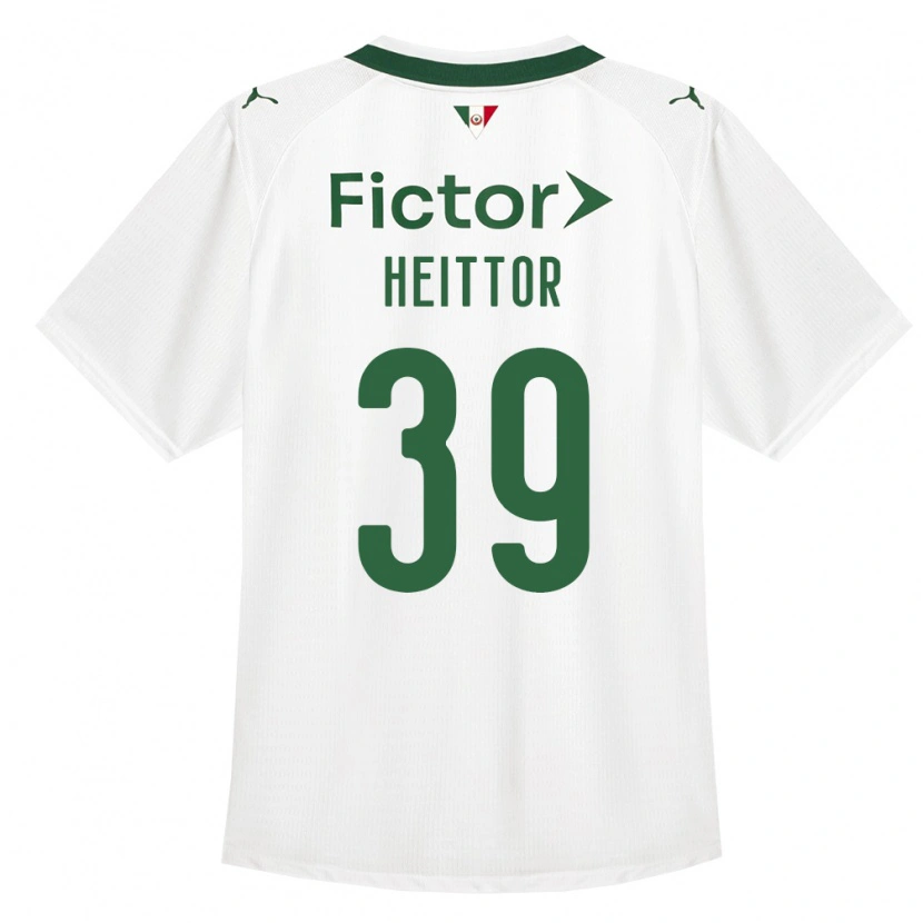 Danxen Damen Heittor Vinicius Da Silva Nunes #39 Grün Weiß Auswärtstrikot Trikot 2026/27 T-Shirt