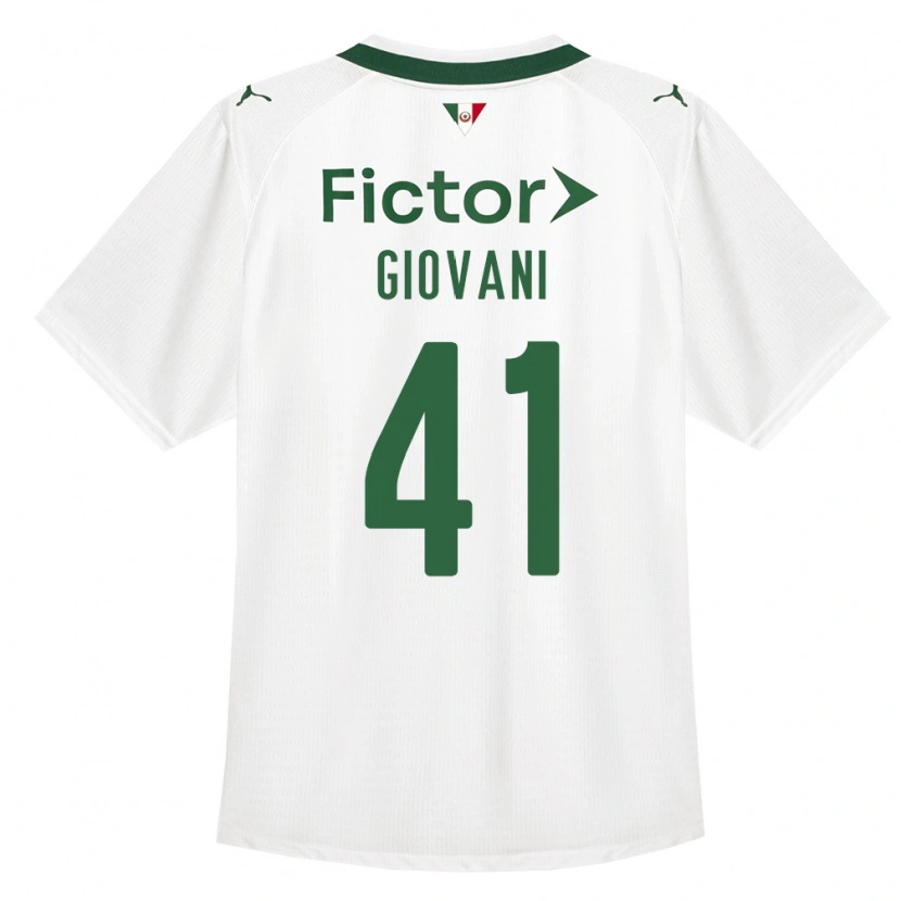 Danxen Damen Giovani #41 Grün Weiß Auswärtstrikot Trikot 2026/27 T-Shirt