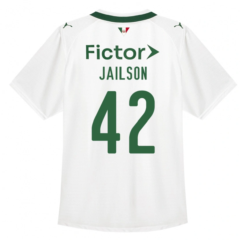 Danxen Damen Jailson #42 Grün Weiß Auswärtstrikot Trikot 2026/27 T-Shirt