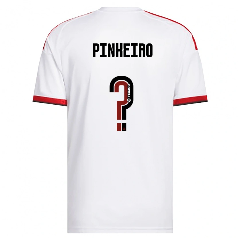 Danxen Damen Enzo Pinheiro #0 Weiß Rot Schwarz Auswärtstrikot Trikot 2026/27 T-Shirt