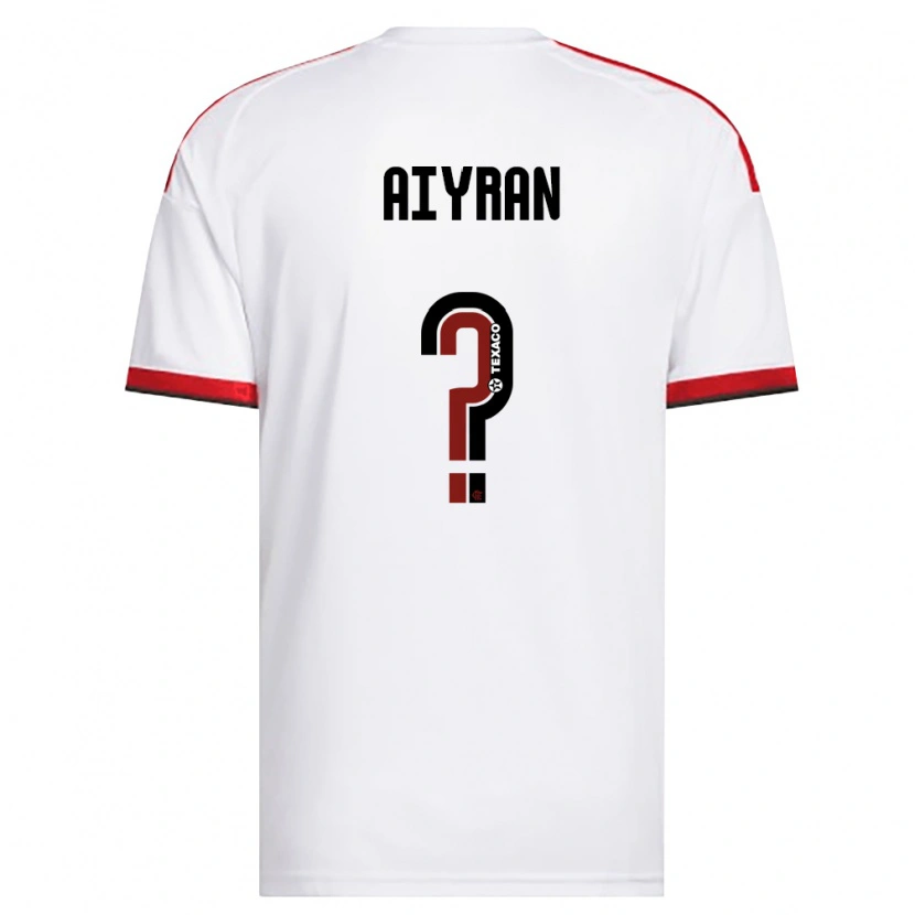 Danxen Damen Aiyran Vieira De Lima #0 Weiß Rot Schwarz Auswärtstrikot Trikot 2026/27 T-Shirt
