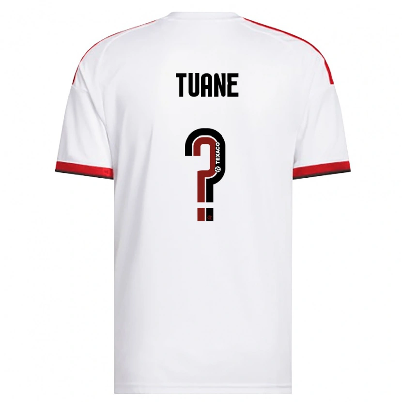 Danxen Damen Tuane #0 Weiß Rot Schwarz Auswärtstrikot Trikot 2026/27 T-Shirt