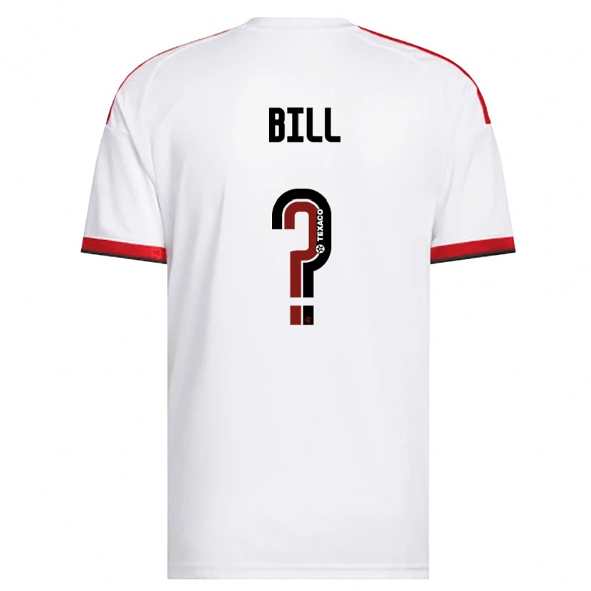 Danxen Damen Bill #0 Weiß Rot Schwarz Auswärtstrikot Trikot 2026/27 T-Shirt